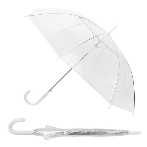 6pc See-Thru Premium Clear Umbrella UM5001