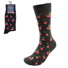 Load image into Gallery viewer, Men&#39;s Socks - Cherry Novelty Socks
