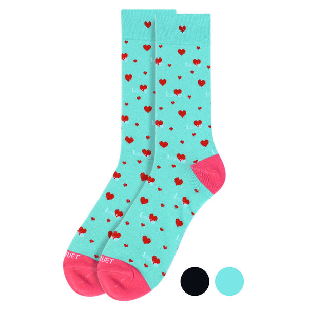 Men's Socks - Love Heart Premium Collection Novelty Socks