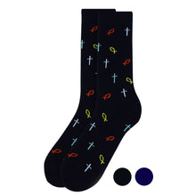 Load image into Gallery viewer, Men&#39;s Religious Premium Collection Novelty Socks - NVPS2005
