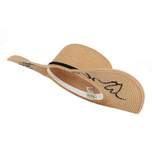 Load image into Gallery viewer, Women&#39;s Hat - Wide Brim Floppy Summer Hat
