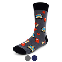 Load image into Gallery viewer, Men&#39;s Socks - Back To School Novelty Socks
