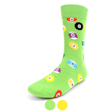 Load image into Gallery viewer, Men&#39;s Socks - Billiard Novelty Socks
