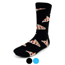 Load image into Gallery viewer, Men&#39;s Socks - Pizza Slice Novelty Socks
