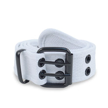 Load image into Gallery viewer, 12pc Size Assorted Men&#39;s Double Hole Canvas Belt CANB1301

